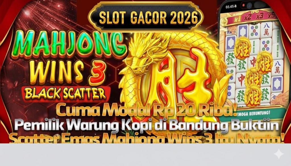 Rahasia Mahjong Wins: Modal Receh Menang Gede!